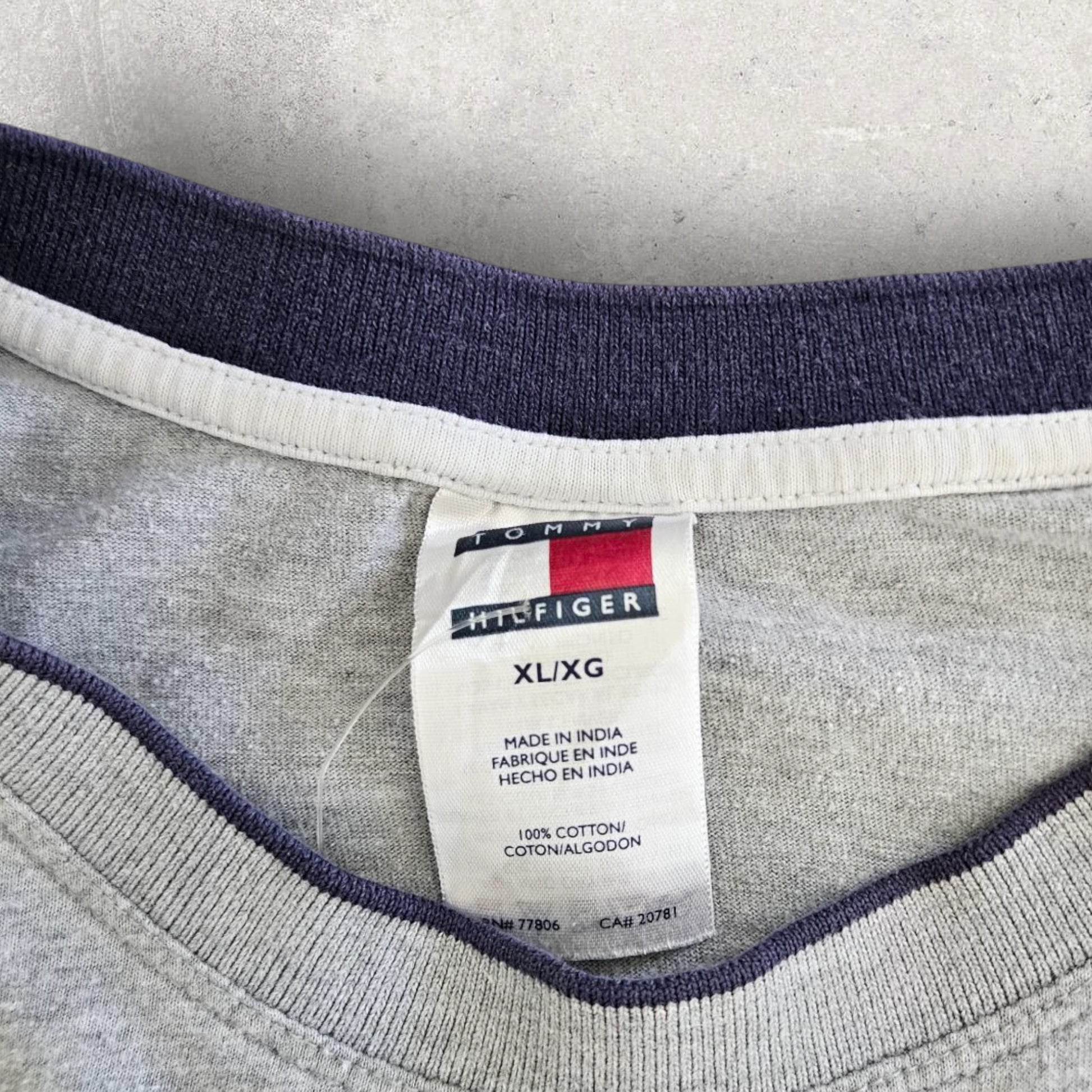 Vintage Tommy Hilfiger Tshirt - XL חולצת טי טומי הילפיגר וינטג' יד שנייה