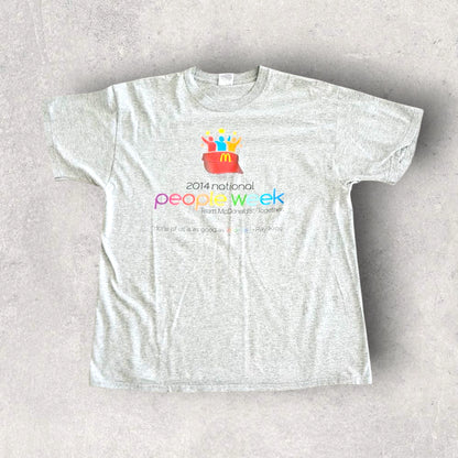 McDonalds Graphic Tshirt XL - חולצת מקדונלד'ס וינטג'