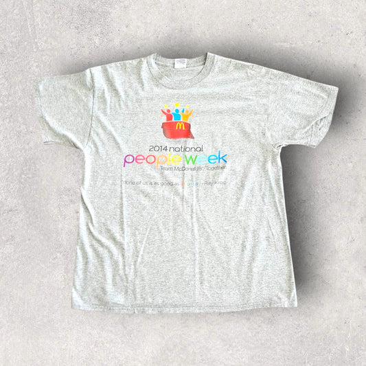 McDonalds Graphic Tshirt XL - חולצת מקדונלד'ס וינטג'