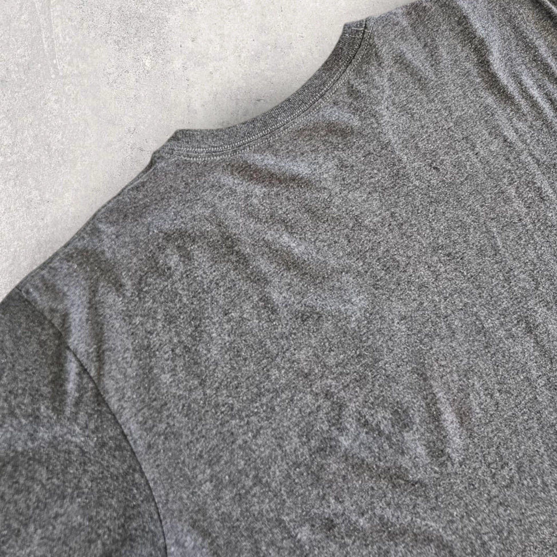Adidad grey Logo Tshirt - XL חולצת טי אפורה לוגו אדידס וינטג'