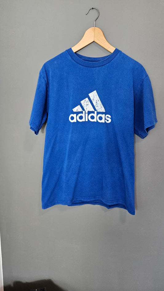 Vintage Adidas Logo Tshirt - M חולצת טי לוגו אדידס וינטג'