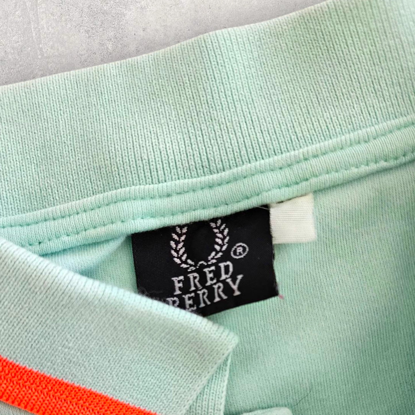 Fred Perry Green Polo Tee - S, חולצת פולו ירוקה Fred Perry