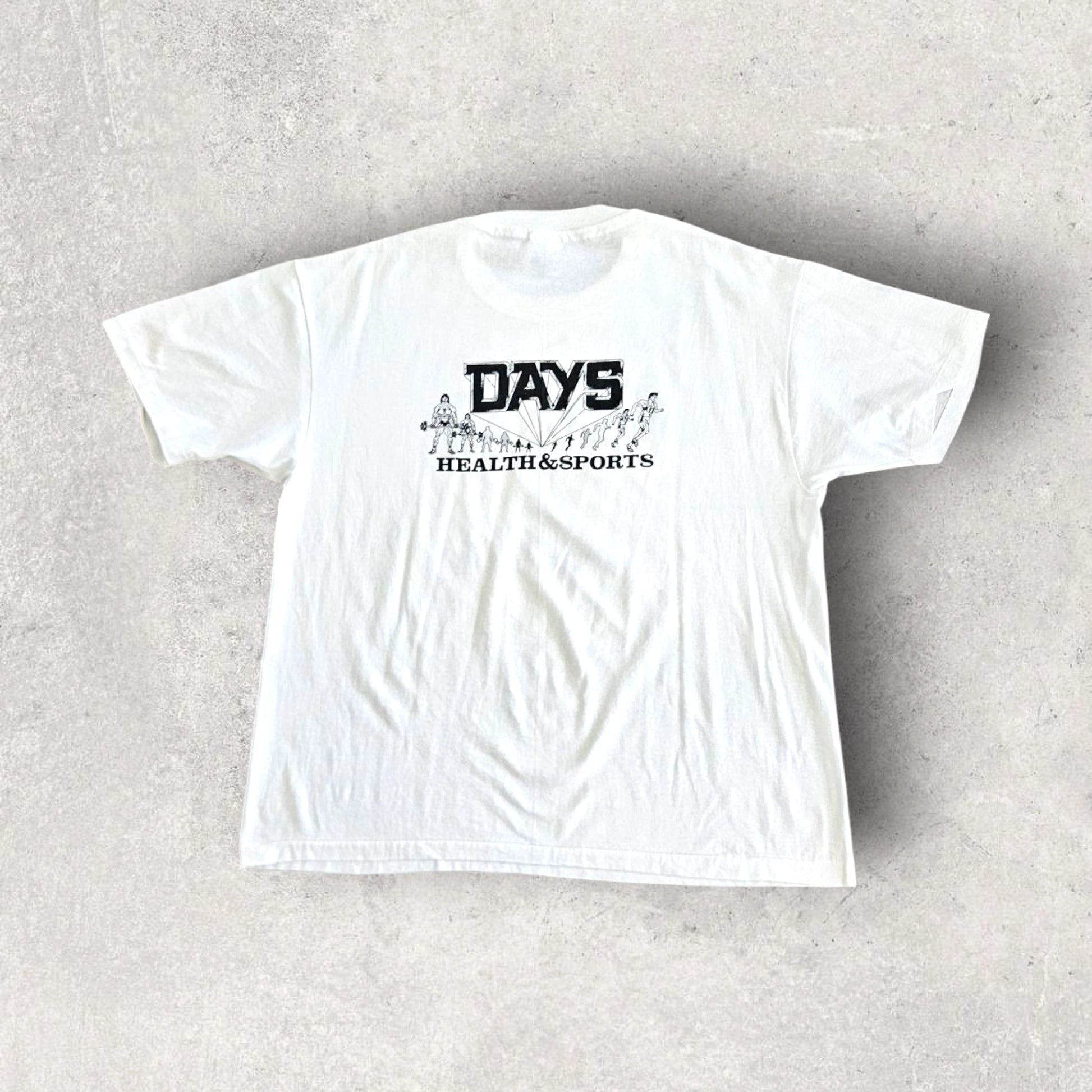 Vintage Hanes Graphic Tshirt XL חולצת וינטג' האנס גרפית מידה XL משנות ה-90 במצב מצוין