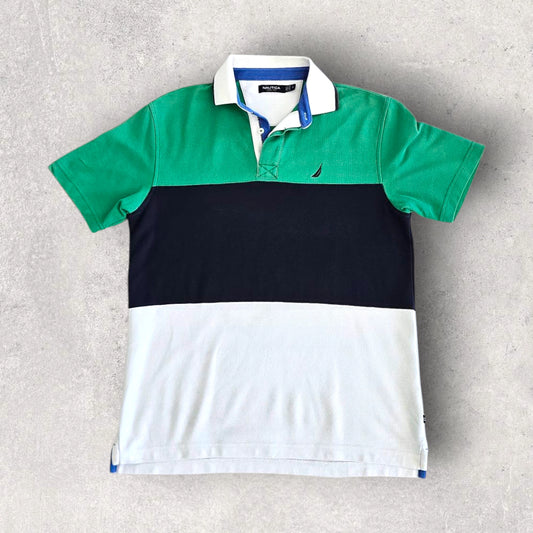 Nautica Polo Shirt M - חולצת פולו וינטג'