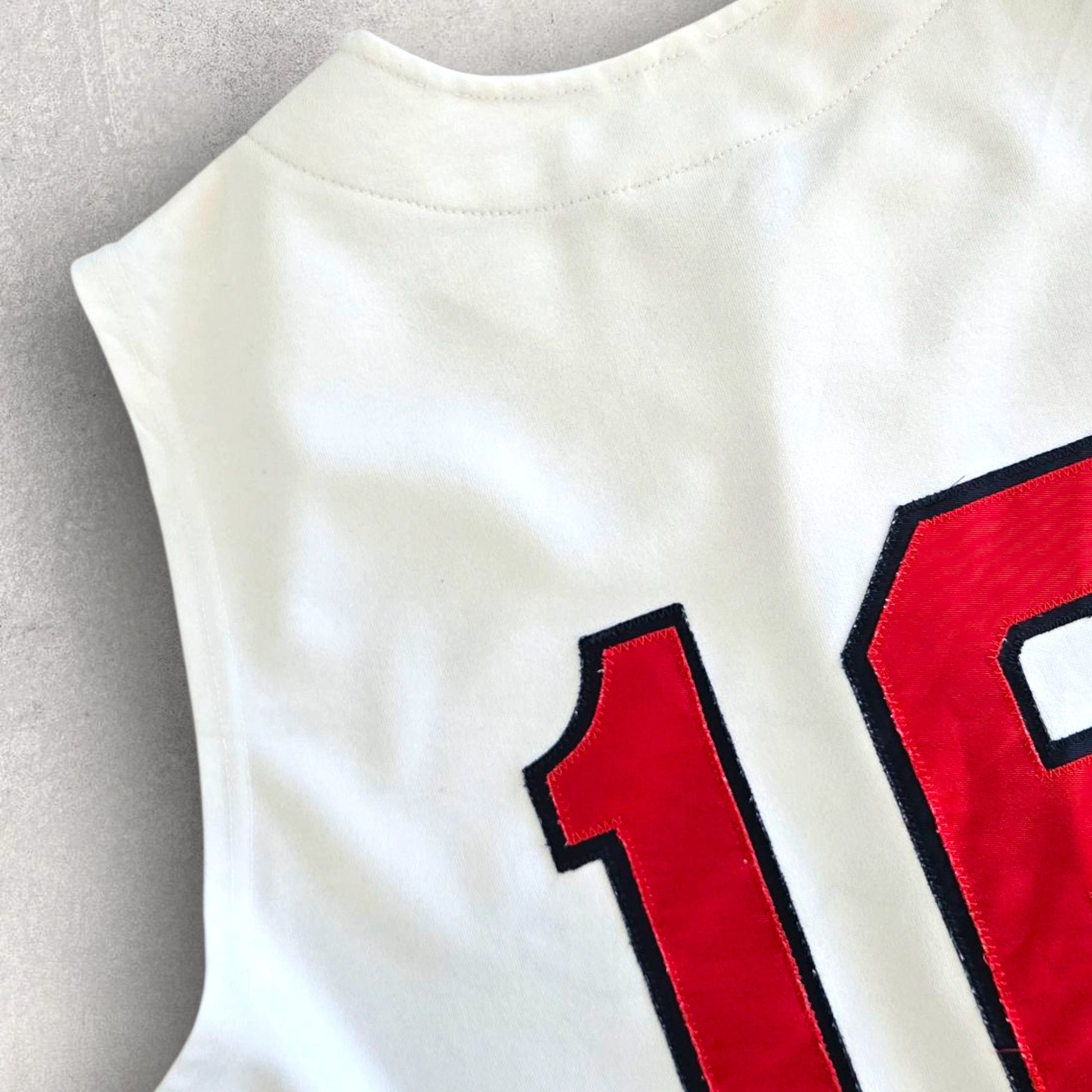 Vintage Polyester Jersey - XL, ג'רזי פוליאסטר וינטג' במצב 9/10, מידה XL ארוך