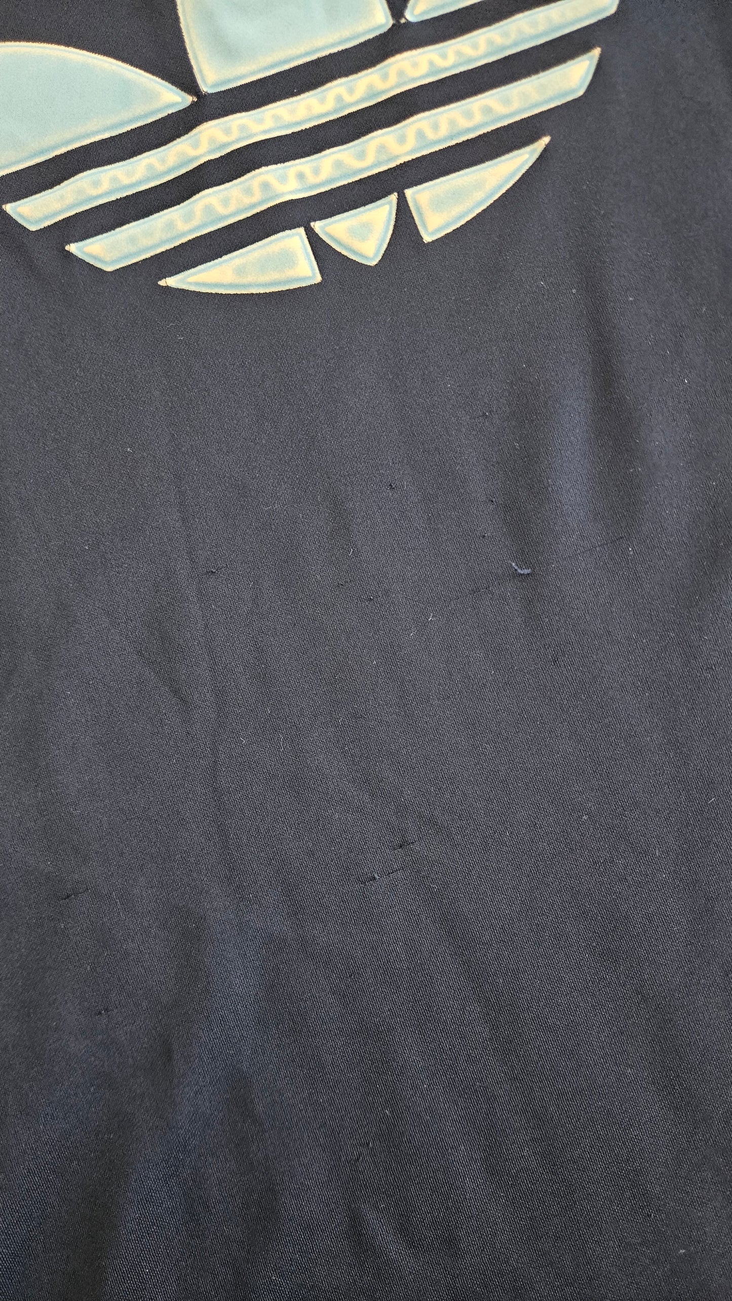 Adidas Logo Dri-fit Tshirt L Vintage Sportswear         