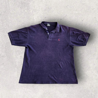 Polo Ralph Lauren Navy Polo Tee - XL, חולצת פולו כחולה ראלף לורן,