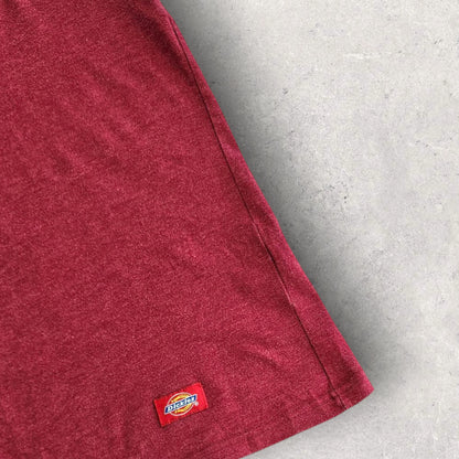 Dickies Red Logo Tshirt - L | חולצת טי אדומה דיקיז עם לוגו