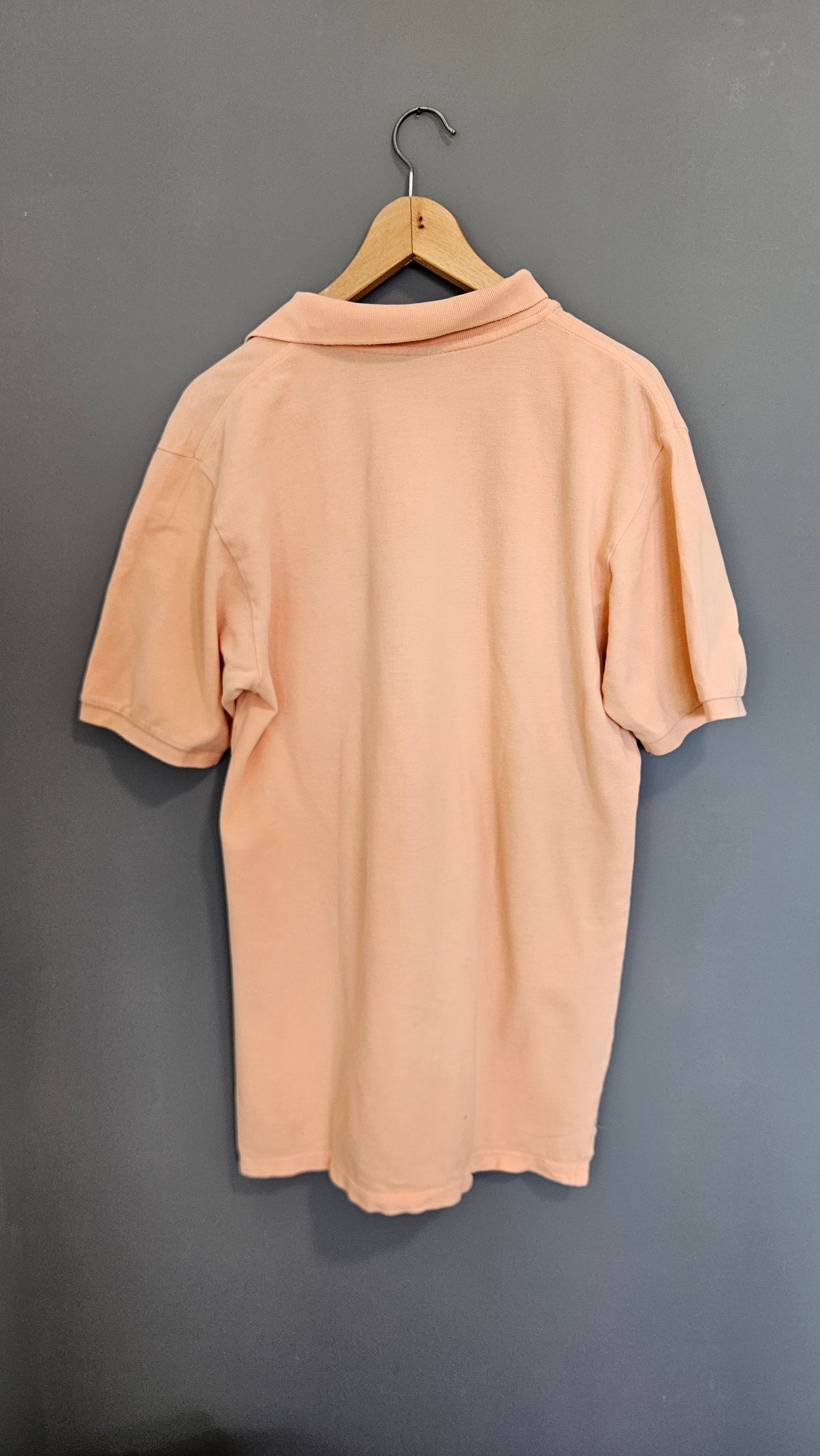 Polo Ralph Lauren Orange Polo - XL חולצת פולו כתומה של ראלף לורן, מידה XL ארוכה