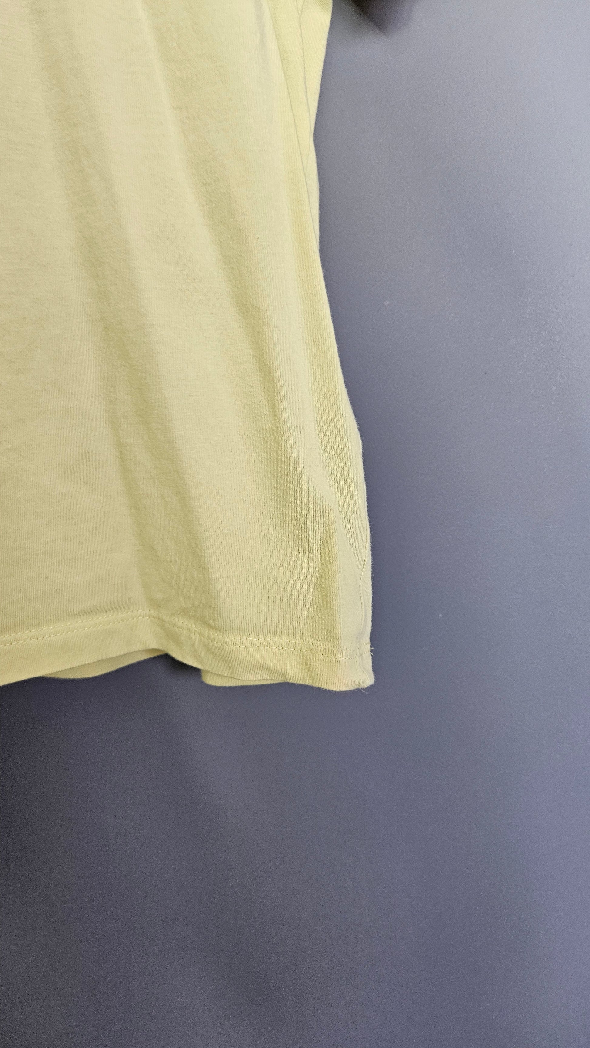 Womans Fila Green Logo Tshirt - L חולצת טי פילה ירוקה לנשים וינטג'