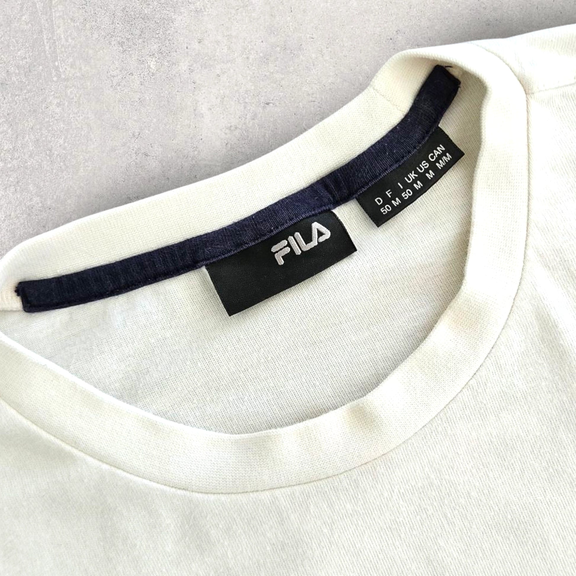 Fila Long sleeve Logo Tshirt - M חולצת לונג סליב פילה לוגו מידה M יד שנייה וינטג'