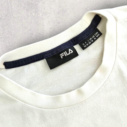 Fila Long sleeve Logo Tshirt - M חולצת לונג סליב פילה לוגו מידה M יד שנייה וינטג'